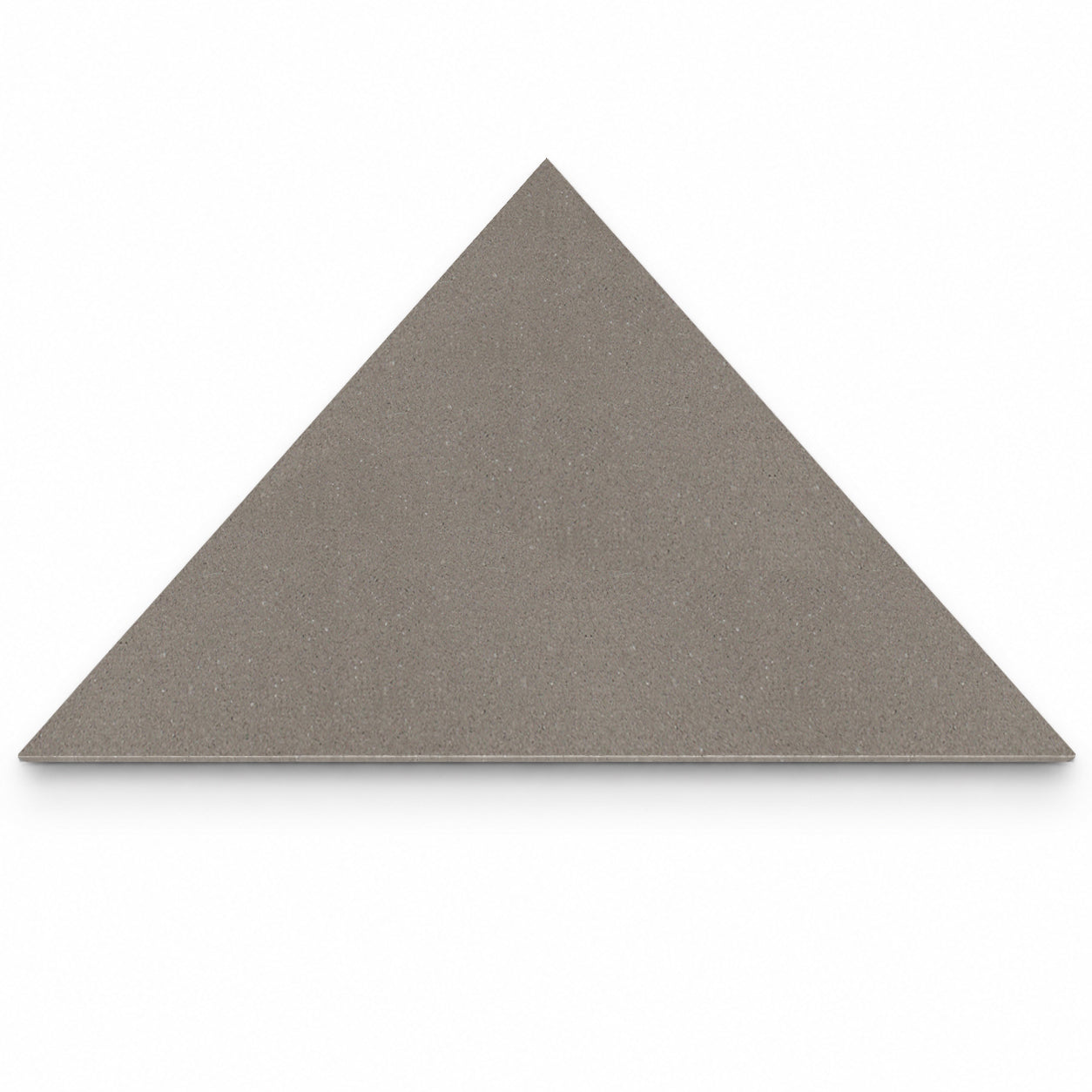 Taupe Grey Stone Triangle Corner Shower Seat