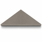 Taupe Grey Stone Triangle Corner Shower Seat