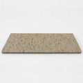 Walnut Brown Stone Shower Bench Seat