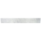 White Marble Stone Vanity Backsplash