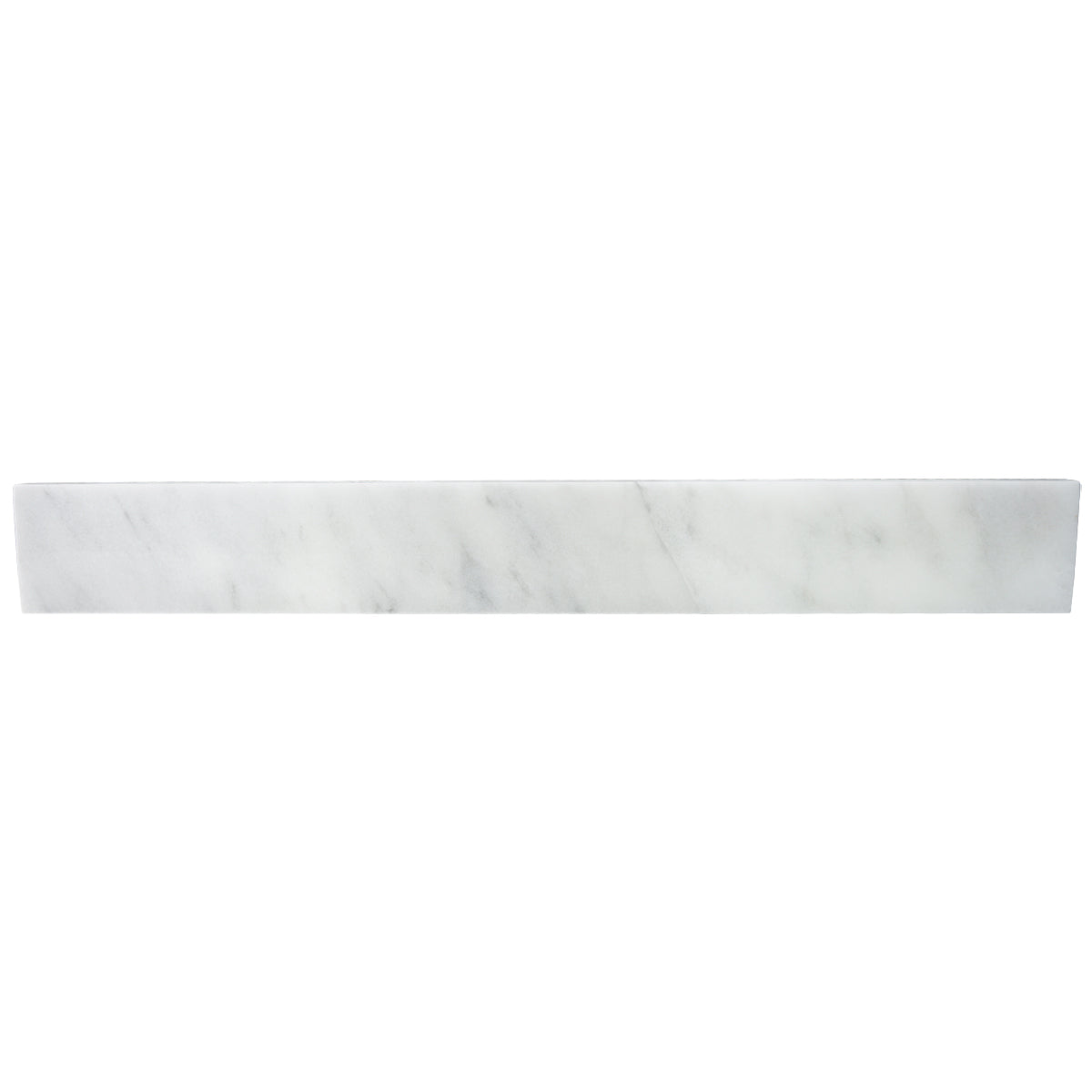 White Marble Stone Vanity Backsplash